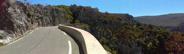 the D71, in Verdon as well, another amazing route